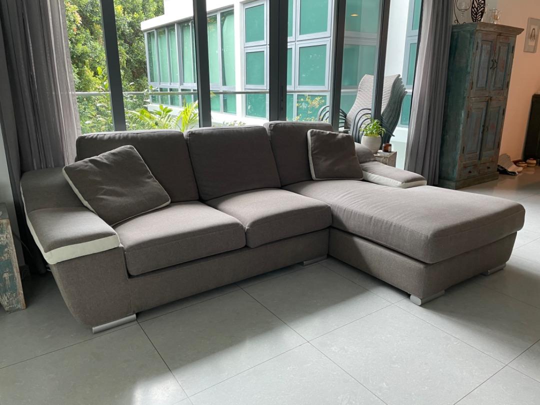 Sectional Sofa, Furniture & Home Living, Furniture, Sofas on Carousell