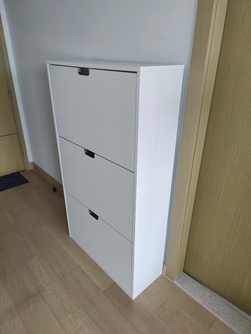 Shoe , STALL IKEA shoe racks, 傢俬＆家居, 傢俬, 書櫃、櫃子及架 Carousell