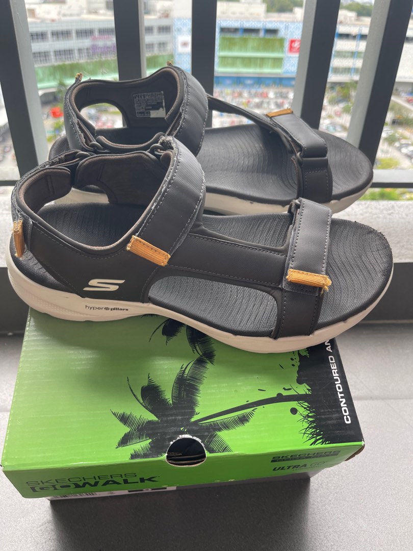 SKECKERS GO WALK 6 SANDAL Men s Fashion Footwear Flipflops and