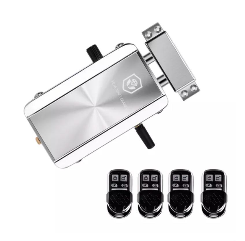 Smart Wireless Anti-theft Remote Control Keyless Entry Electronic Home Door Lock Kit (Category: Locks, Doors & Gates) located in Marikina City. Submitted by skowshop (Listing ID 1188393661, Image 2). Description: Features: * Dual core and dual system, open faster, response quicker. * Two different ways to open and close, with the remote control and the spinning roulette. * Easy and firm installation with the external mounting plate. * Remote cont