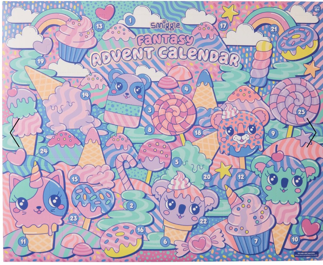 Smiggle Fantasy Beauty Advent Calendar *Brand New* Hobbies Toys