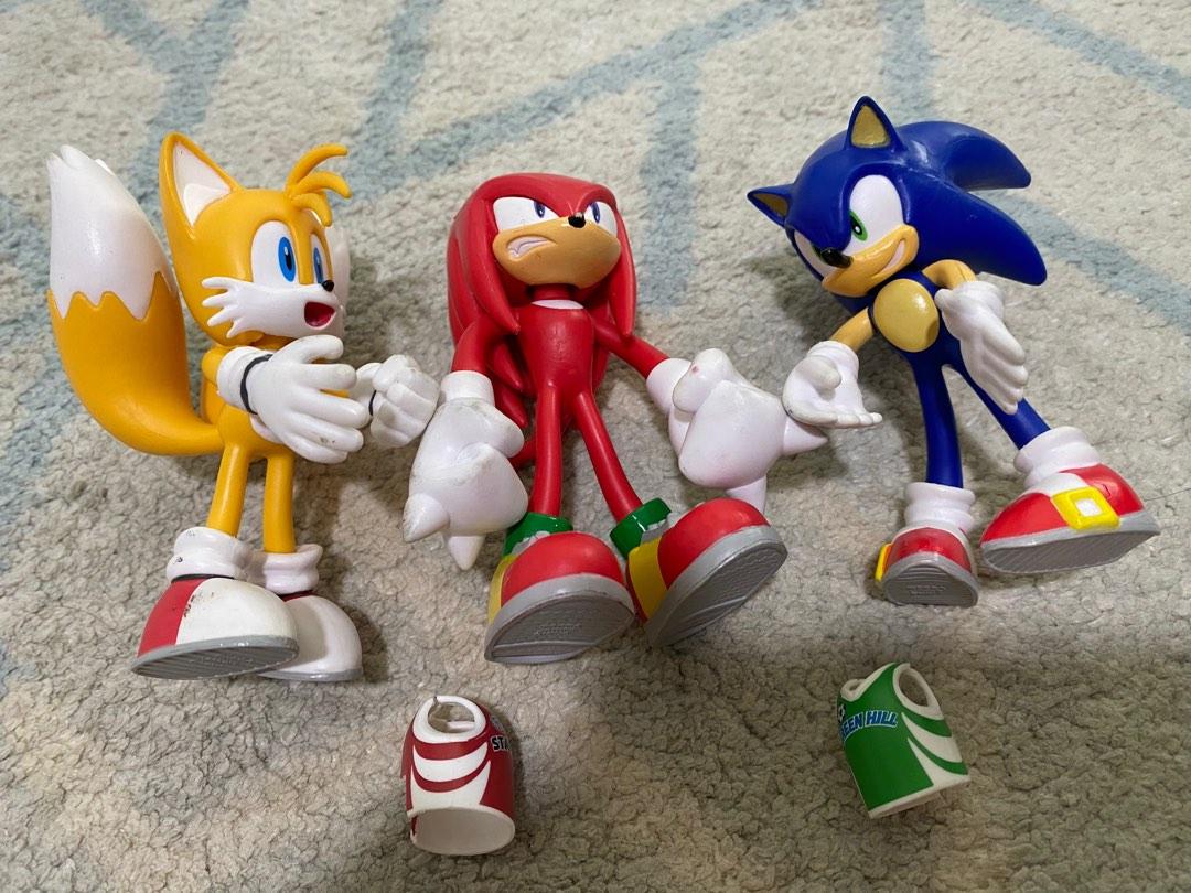 Sonic tails and knuckles toys on sale