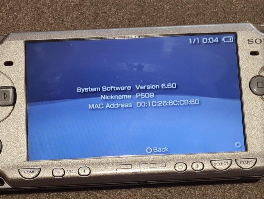 Psp Console Drive Sony PlayStation Portable PSP Slim PSP-2000 Retro Game Console Working ...