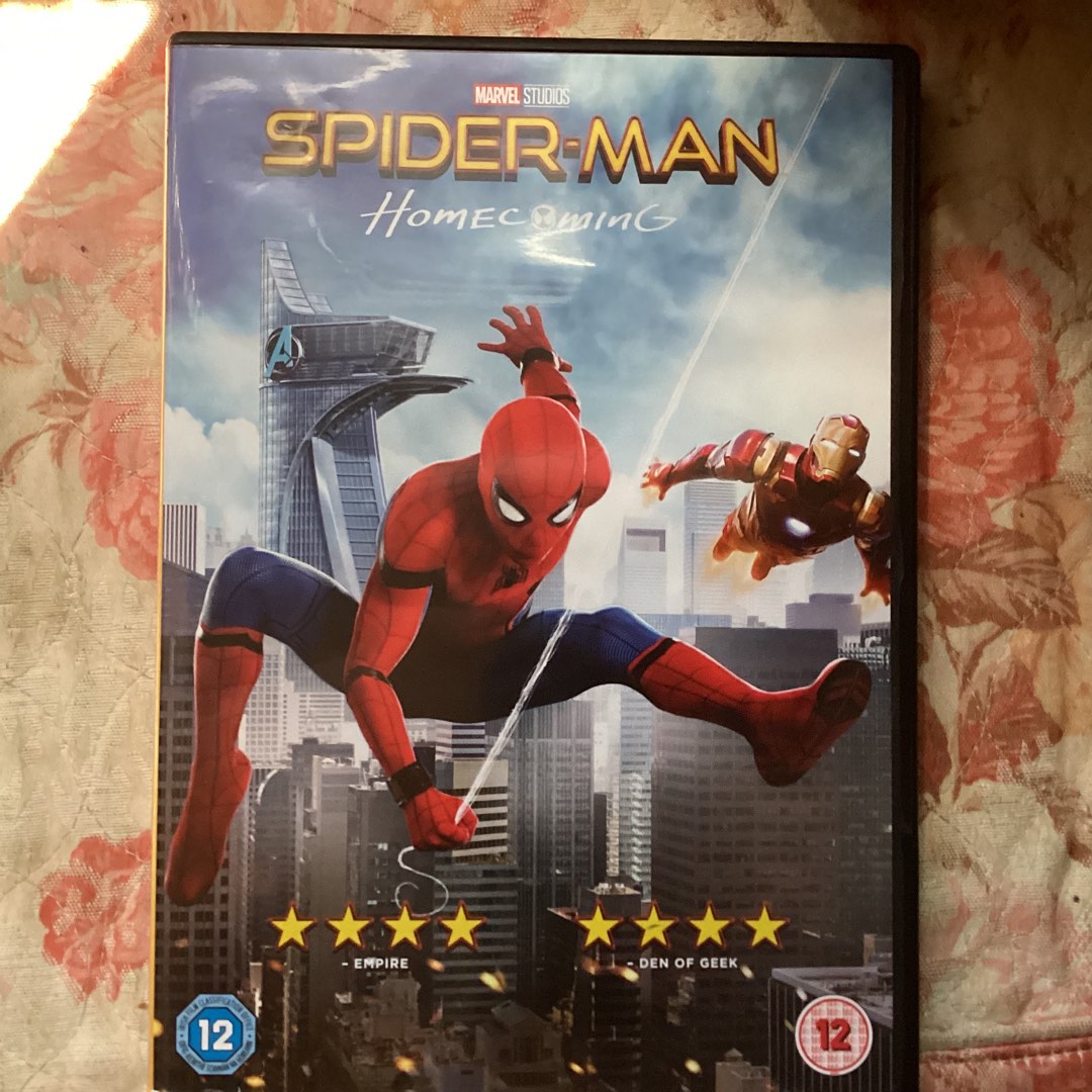 spiderman: homecoming original dvd movie, Hobbies & Toys ...