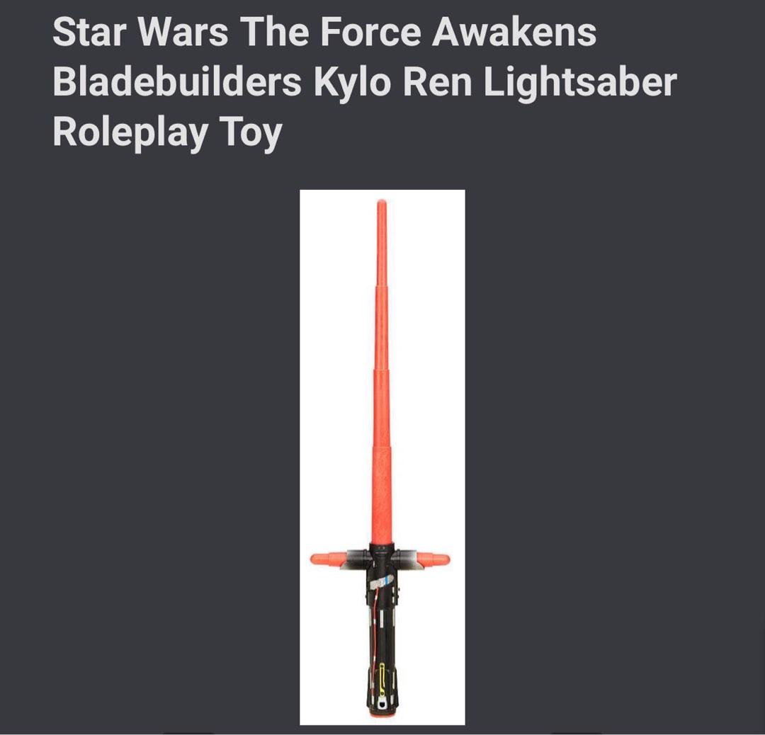 Kylo ren deals sword toy