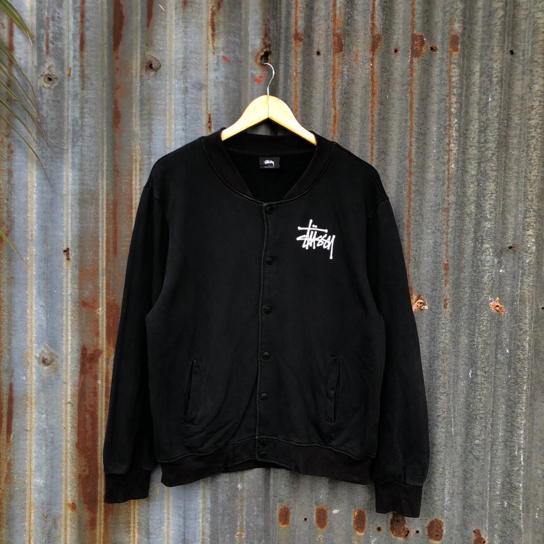 Stussy varsity jacket, Men's Fashion 