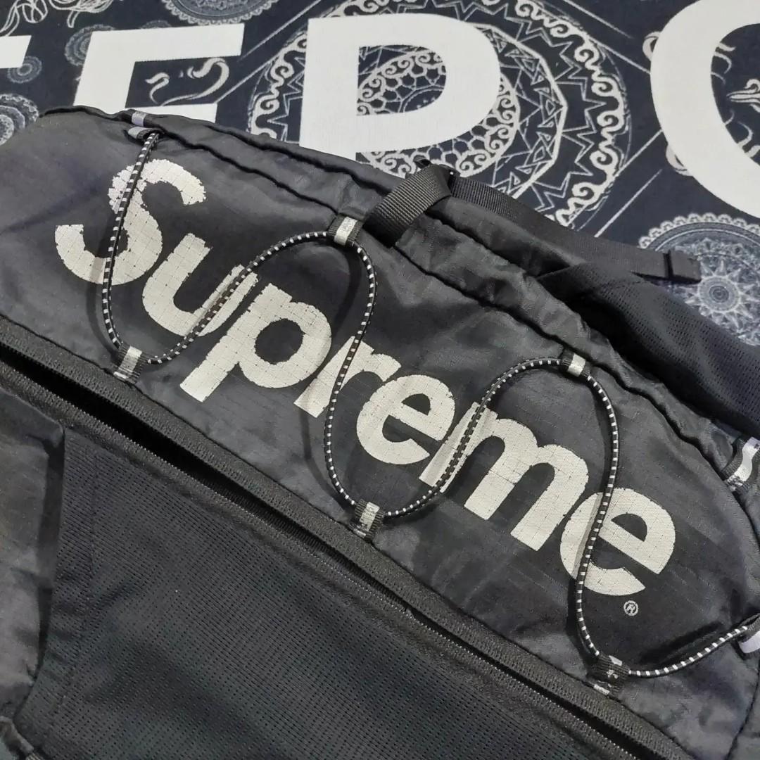 Supreme SS17 Cordura Backpack Black, Men's Fashion, Bags, Backpacks on