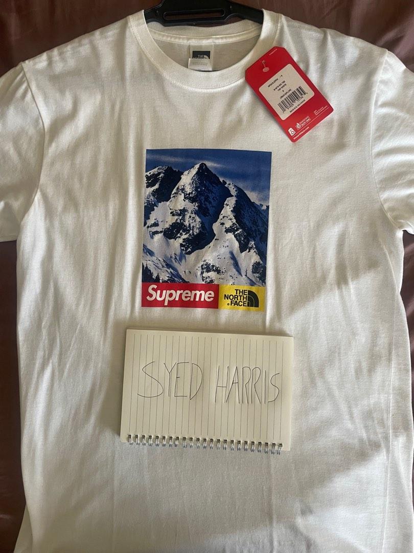 Supreme the north face mountain tee white hot sale