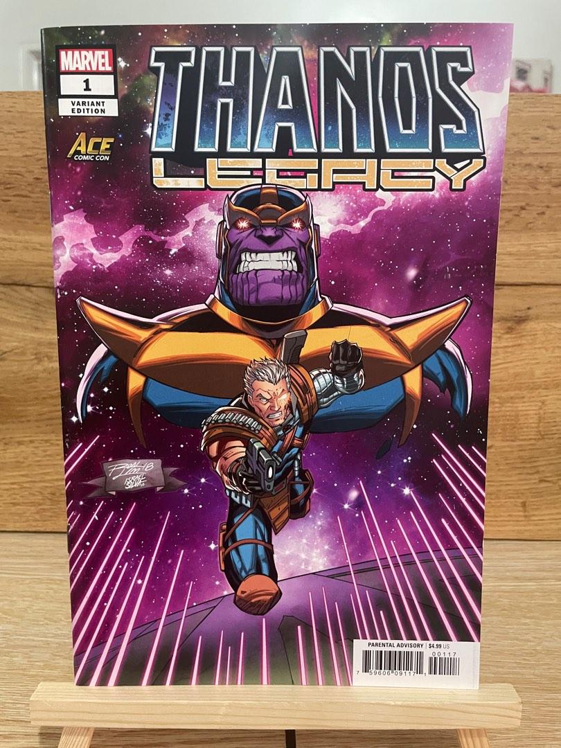 Thanos Legacy - ACE Comic Con Exclusive (Category: Comics & Manga) located in Pasig City. Submitted by prelovedbymeph (Listing ID 1188338808, Image 1). Description: Condition 9.5/10 Exclusive VIP item from ACE Comic Con Midwest 2018. Currently valued at 19.99 USD. Gcash or bank transfer only No meetups or pick ups, SDD only. RFS: Decluttering and need extra funds.