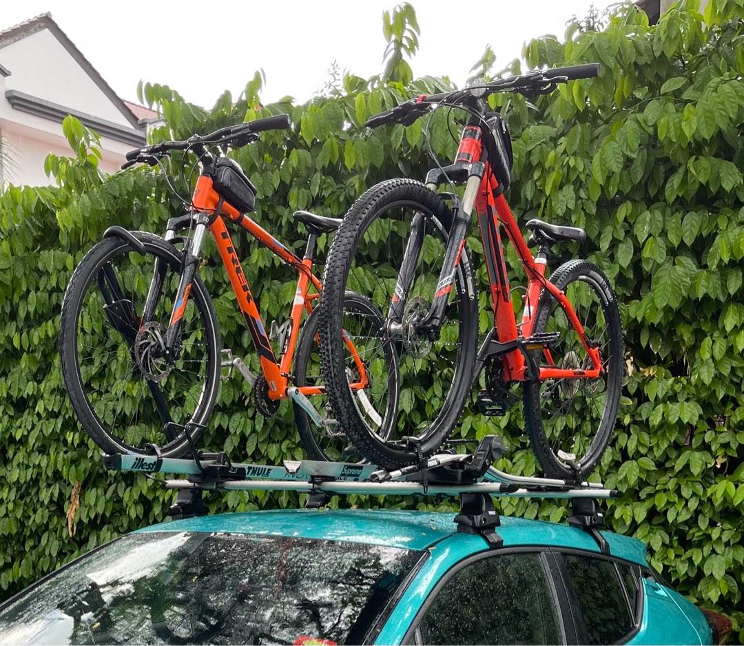 3 bike roof sale rack for car