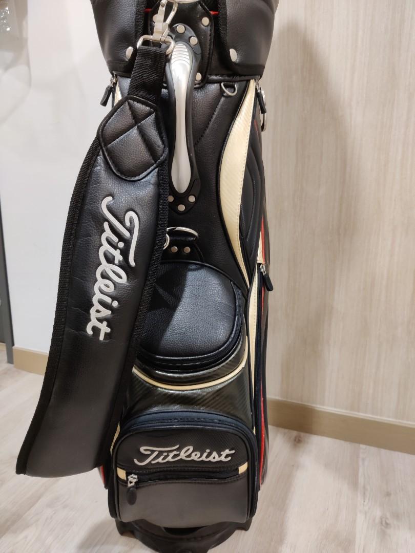 Titleist Leather Cart Bag