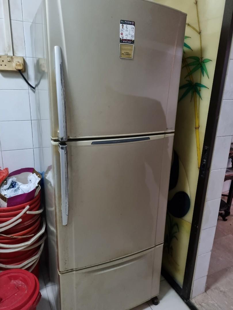 TOSHIBA REFRIGERATOR, Furniture & Home Living, Bathroom & Kitchen ...