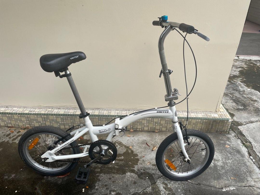 United folding bike stylo 16 inch discount