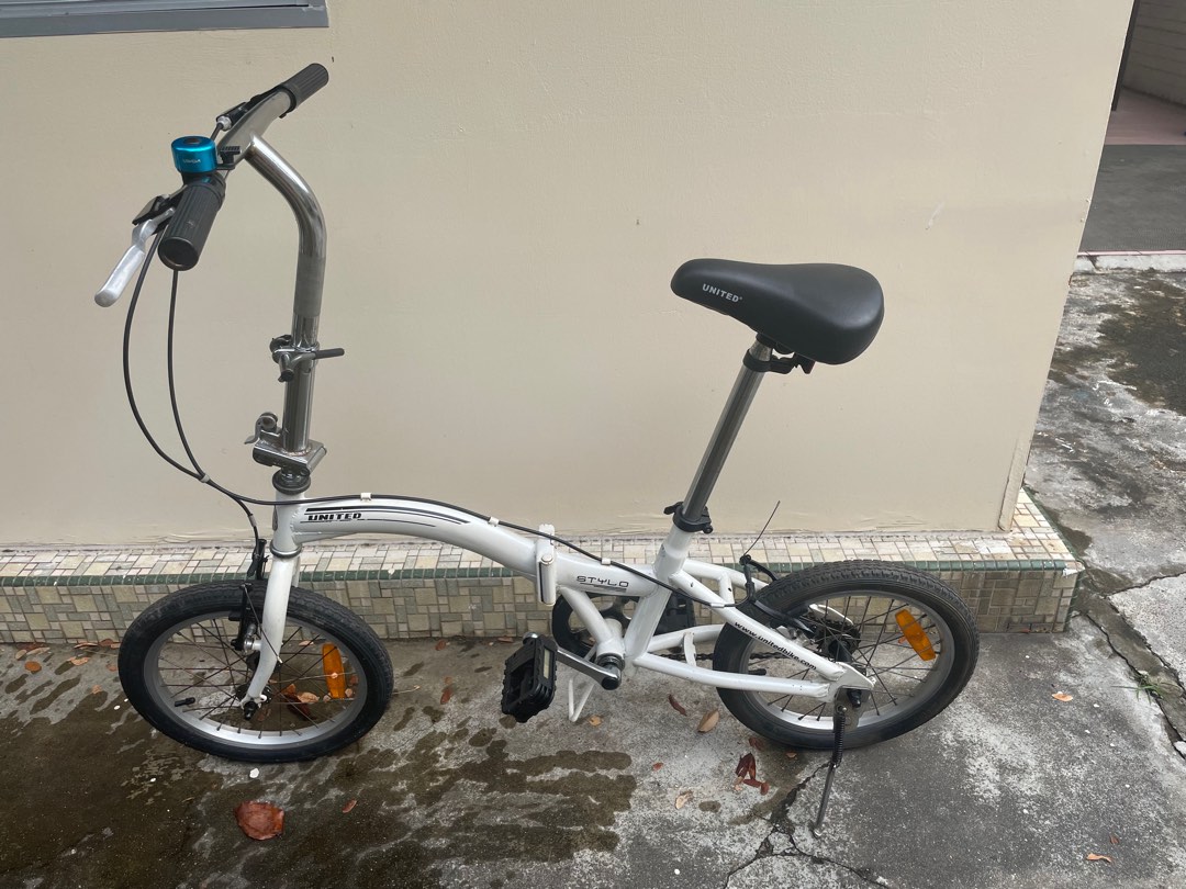 United folding bike stylo 16 inch discount