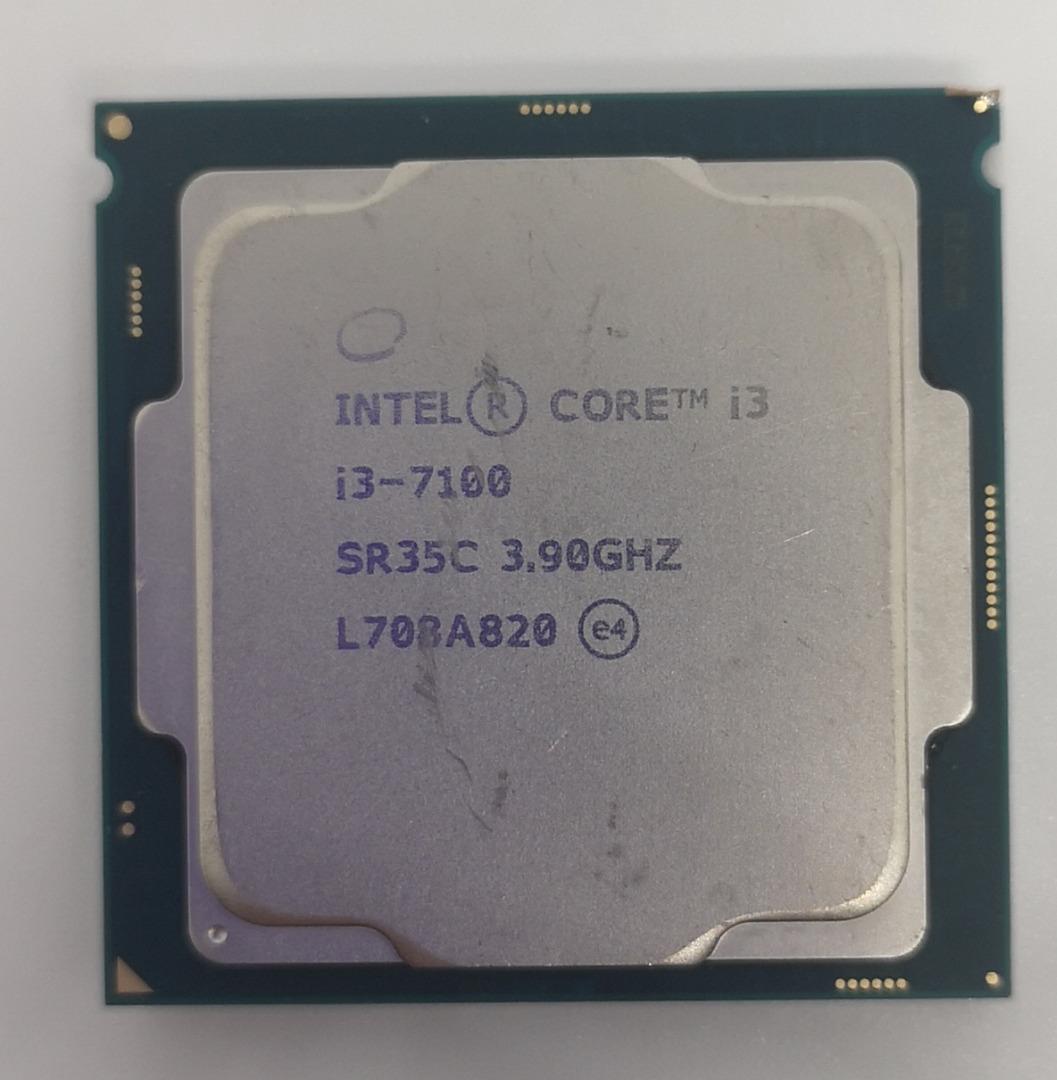 Used Intel® Core™ i3-7100 Processor / LGA1151 / 2 Core 4 Thread / 3.90 GHz  / ✓Integrated Graphic, Computers & Tech, Parts & Accessories, Computer  Parts on Carousell