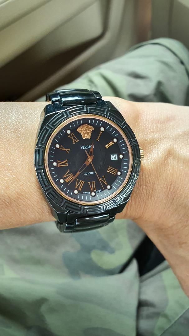 Versace DV One Ceramic Automatic Watch Men s Fashion Watches