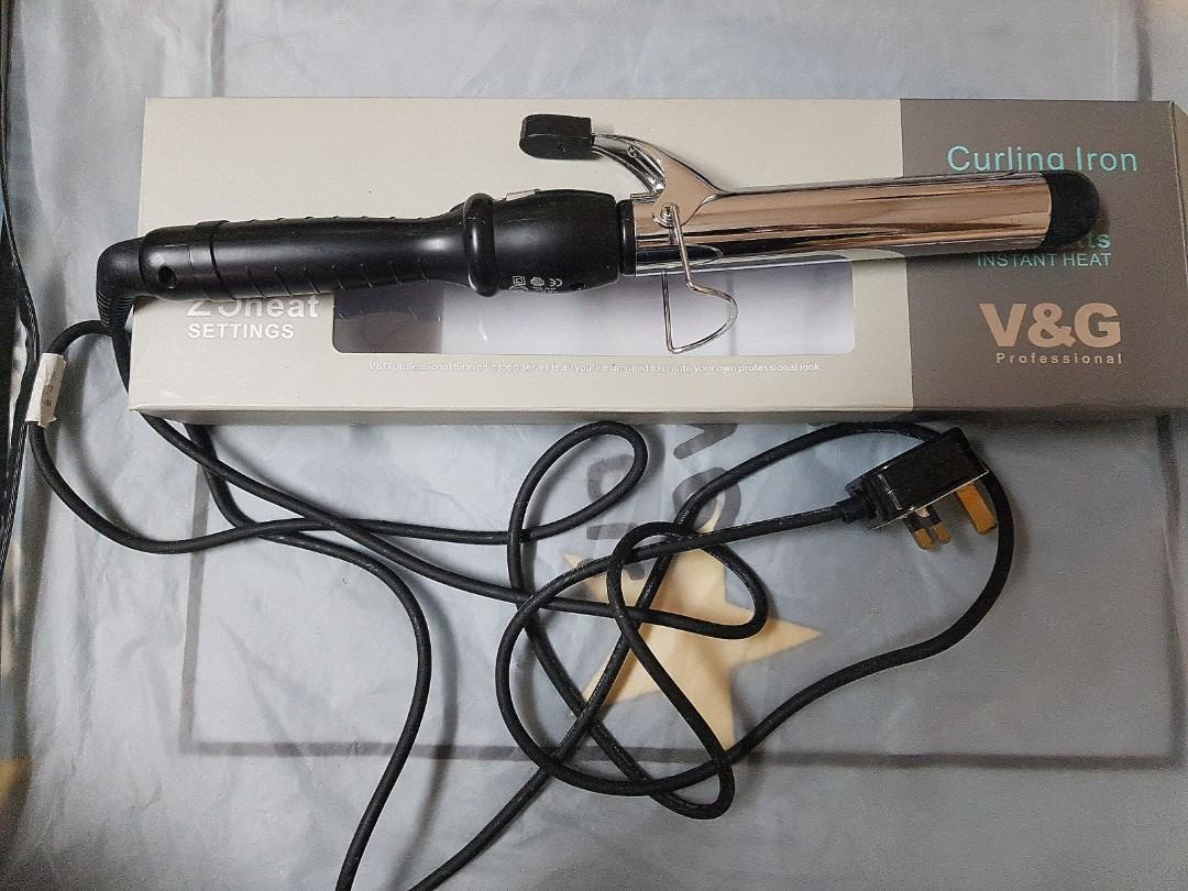 V & g online hair ionic tong