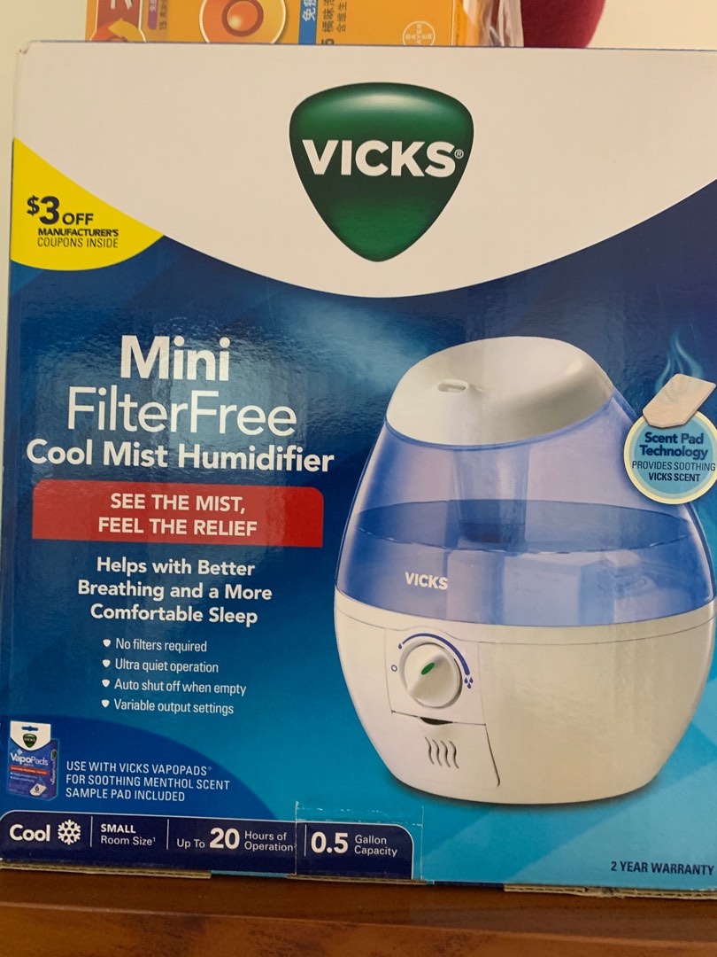 Vicks Humidifier, TV & Home Appliances, Air Conditioners & Heating on