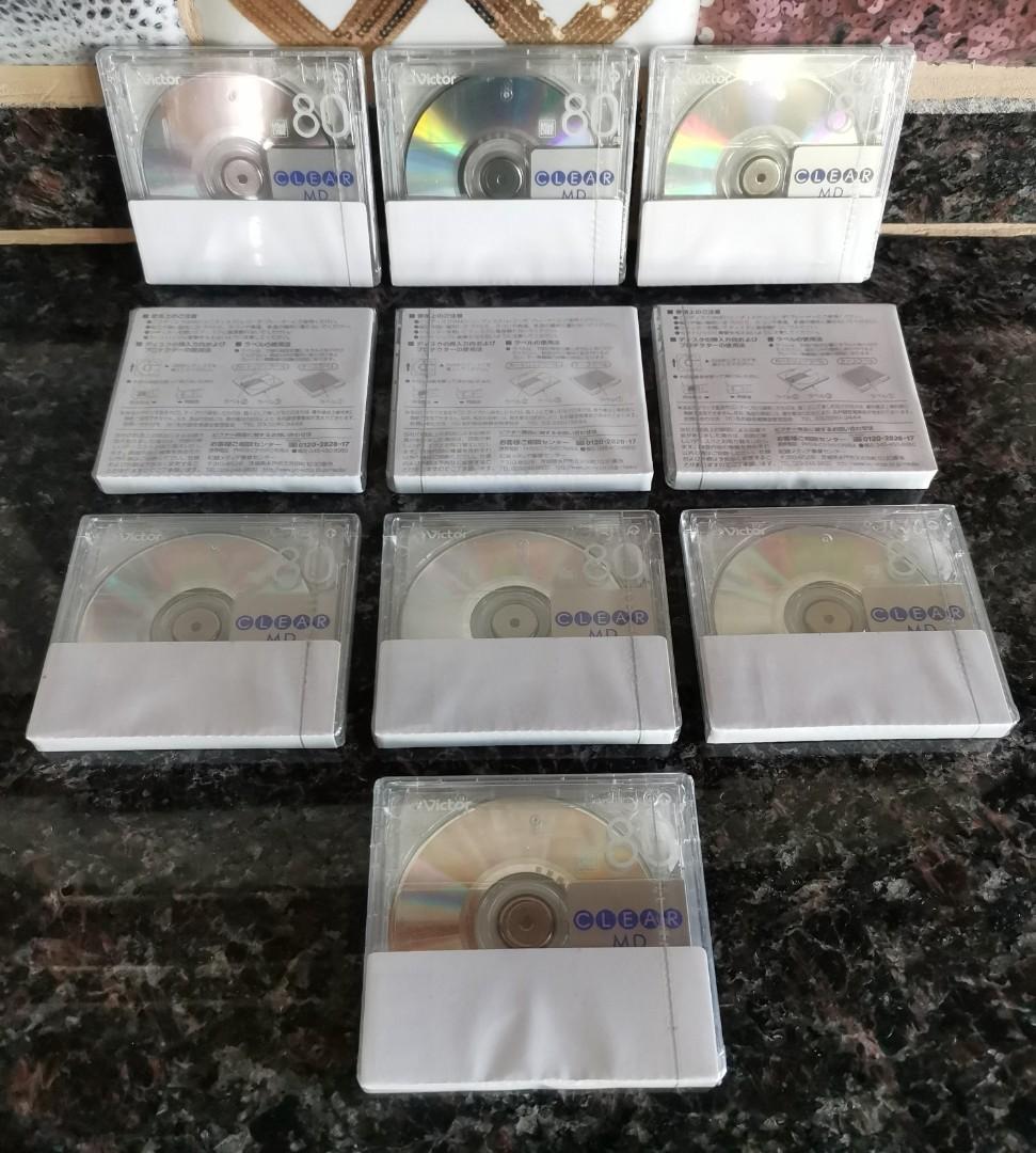 VICTOR MINI DISC MD80, Audio, Portable Audio Accessories on Carousell