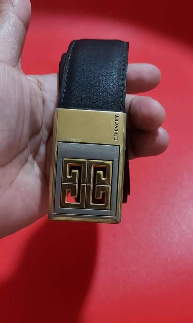Vintage GIVENCHY leather belt 2, Men's Fashion, Watches & Accessories, Belts  on Carousell