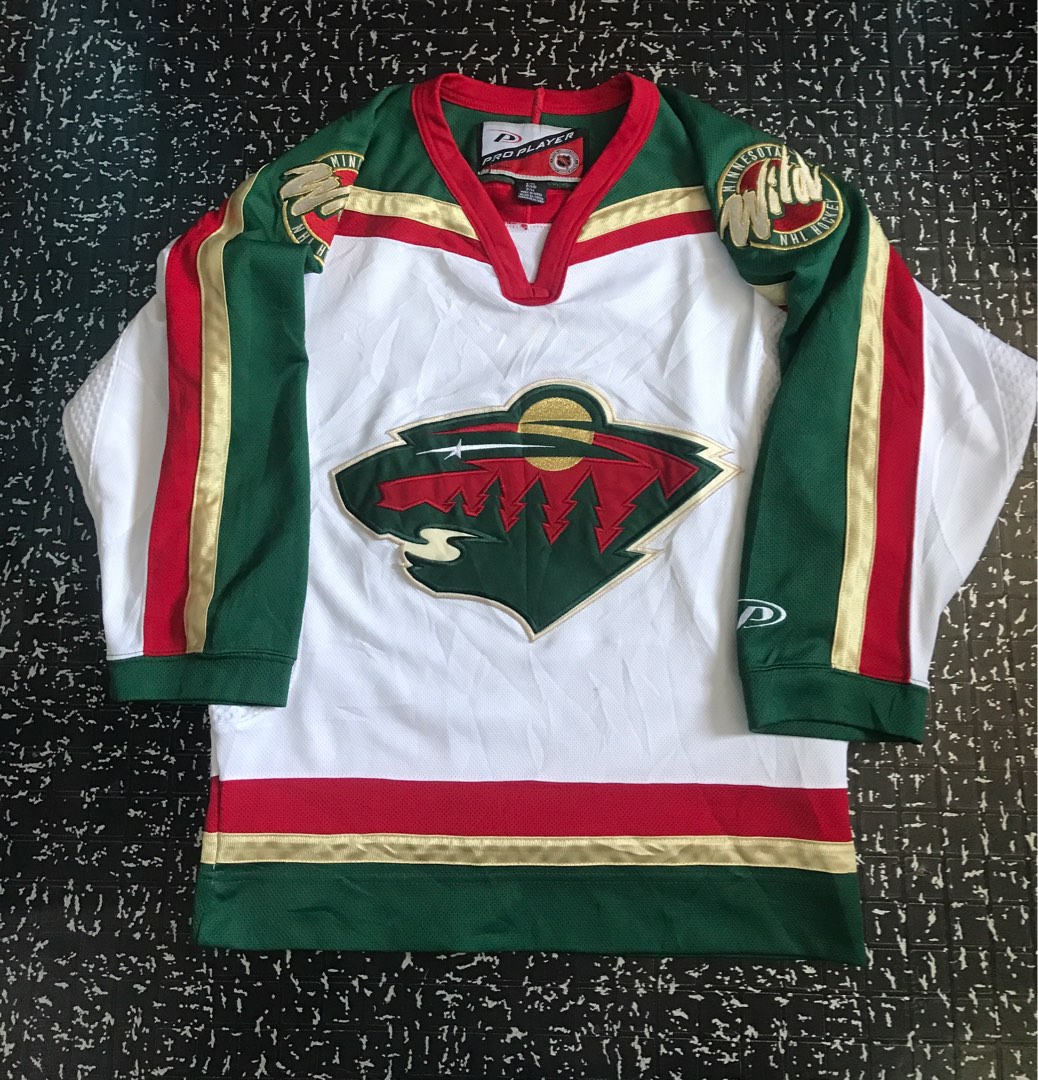 Minnesota wild vintage jersey outlet
