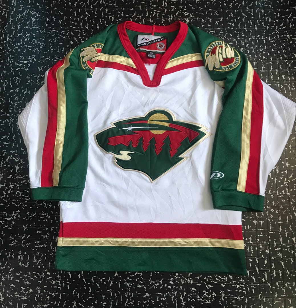 Vintage Minnesota Wild Jersey NHL Ice Hockey Large 1990's 