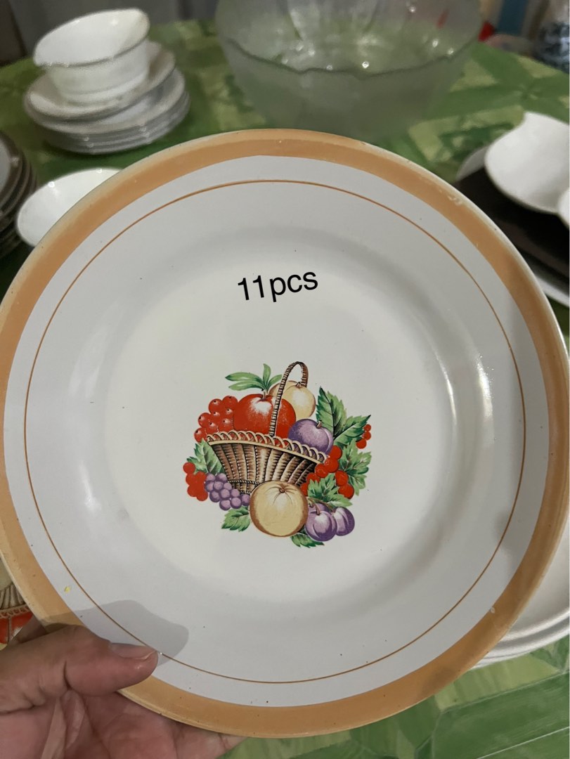 Vintage plates, Furniture & Home Living, Kitchenware & Tableware