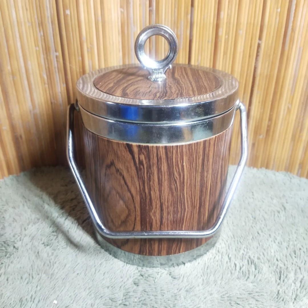 Vintage Style Ice Bucket, Furniture & Home Living, Kitchenware