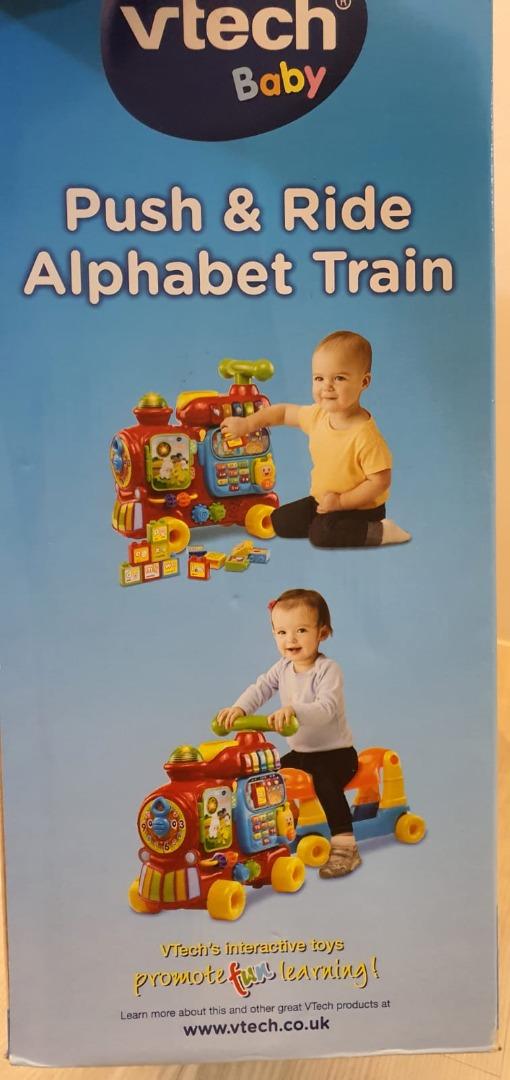 V-Tech Push and Ride Alphabet Train, Babies & Kids, Infant Playtime on ...