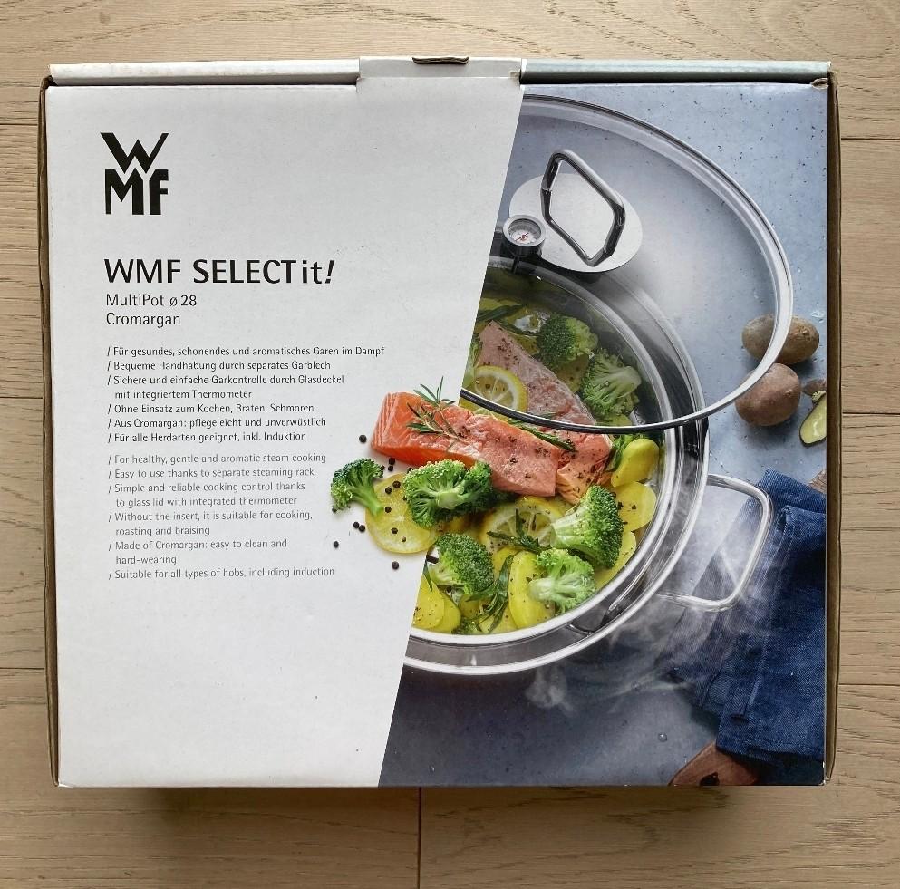 WMF 28cm SS multipot cooking n steam pot, Furniture & Home Living