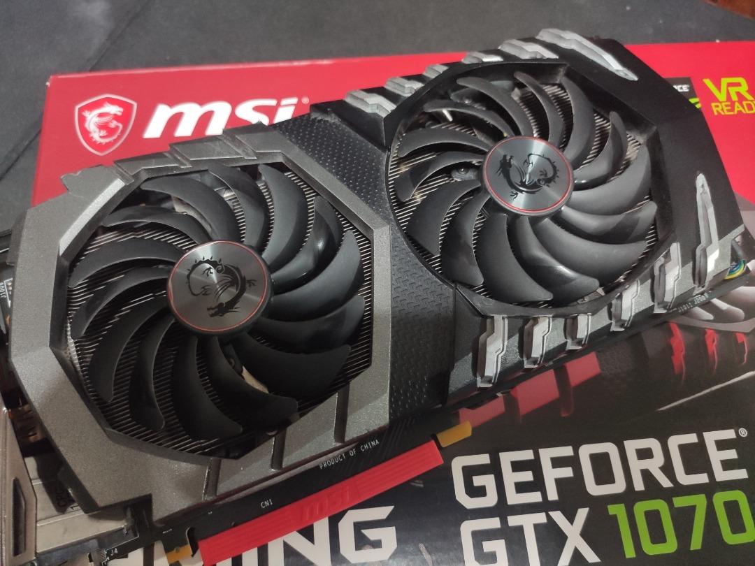 Msi geforce gtx 1070 ti gaming 8g shop