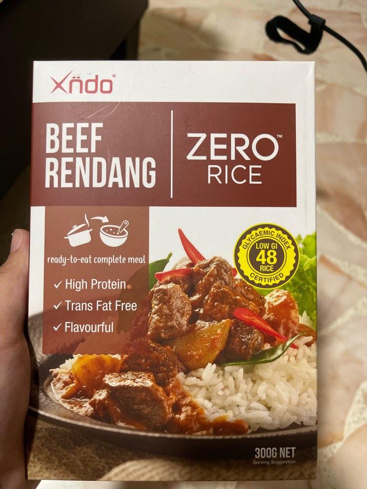 Xndo Zero Rice Ginseng Chicken / Japanese Chicken / Beef Rendang, Food ...