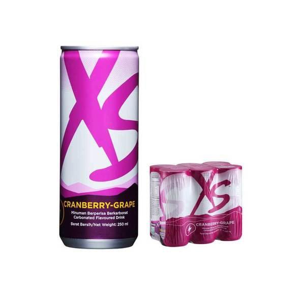 XS Energy Drink Cranberry-Grape Blast - 1 Pack Of 6 Cans ...