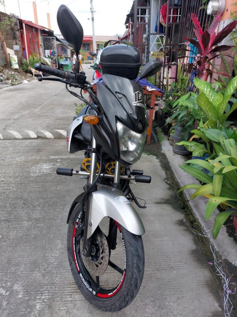 Yamaha SZ-R 150cc (Category: Motorbikes for Sale) located in Pasay City. Submitted by lassaic (Listing ID 1188284673, Image 2). Description: Yamaha SZ-R 150cc (2015-2016) Model: - Price is still Negotiable, drop your offer lang - 2nd Owner, nabili noong January 2020 sa 1st Owner Issue: - ODO and Speedometer not working Recent Upgrade/Palit: - Gulong/Tires - Sprocket - Carburetor (Cleaned) - Clutch Pad - Clutch Lining Inclusions: - Top Bracket & B