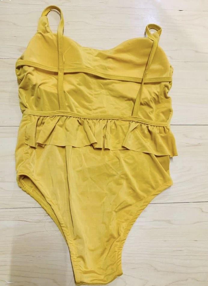 Yellow swimsuit (Category: Bikinis & Swimsuits) located in Quezon City. Submitted by cherish_stuff (Listing ID 1188236732, Image 2). Description: Non nego Good buy .