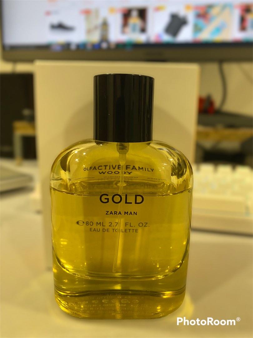 Zara Men Gold Perfume, Beauty & Personal Care, Fragrance & Deodorants