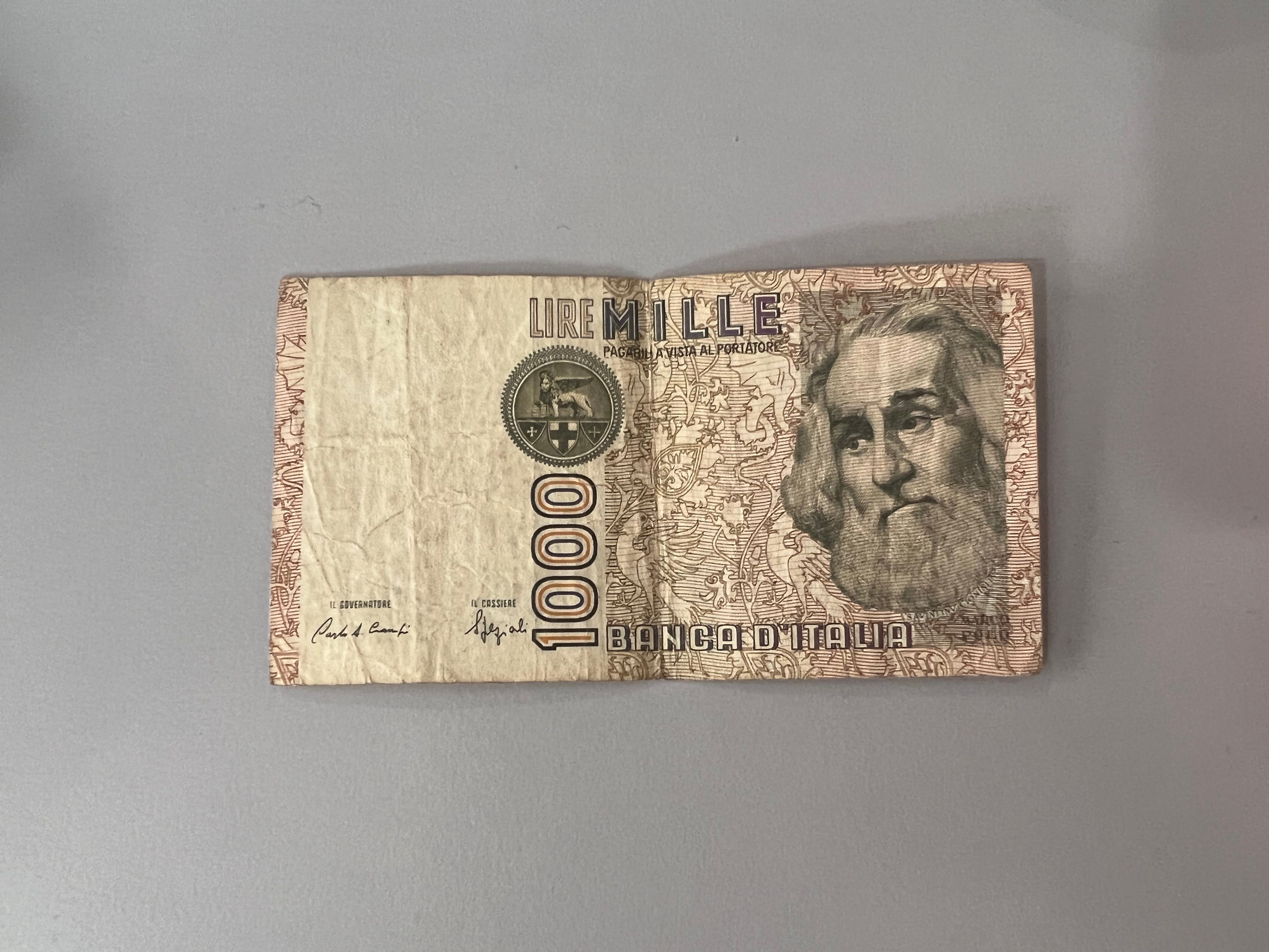 1000 LIRE MILLE BANCA D ITALIA OLD NOTE Hobbies Toys Collectibles 1000-lire-mille-banca-d-italia-old-note-hobbies-toys-collectibles