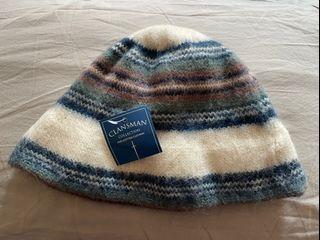 蘇格蘭100%純羊毛保暖毛帽