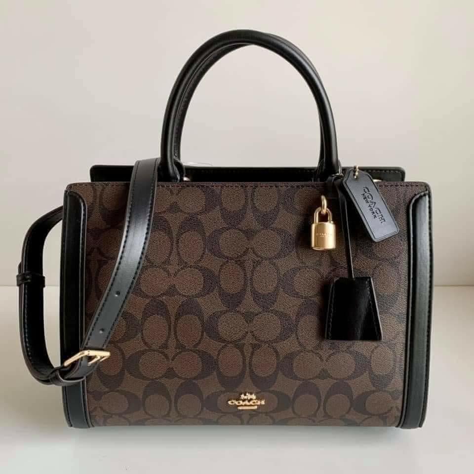 🇺🇲 Authentic Coach Zoe Carry All (Category: Luxury Bags & Wallets) located in Santa Cruz. Submitted by janelovebagswatchesshoesph (Listing ID 1191794724, Image 1). Description: Coach Zoe Carry All 11 1/2" (L) x 8" (H) x 5 1/4" (W).