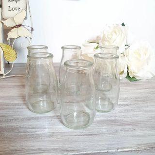 🌷 BOTTLES FOR FLOWER OR WATER PLANTS  6 PIECES🌷 CENTERPIECE