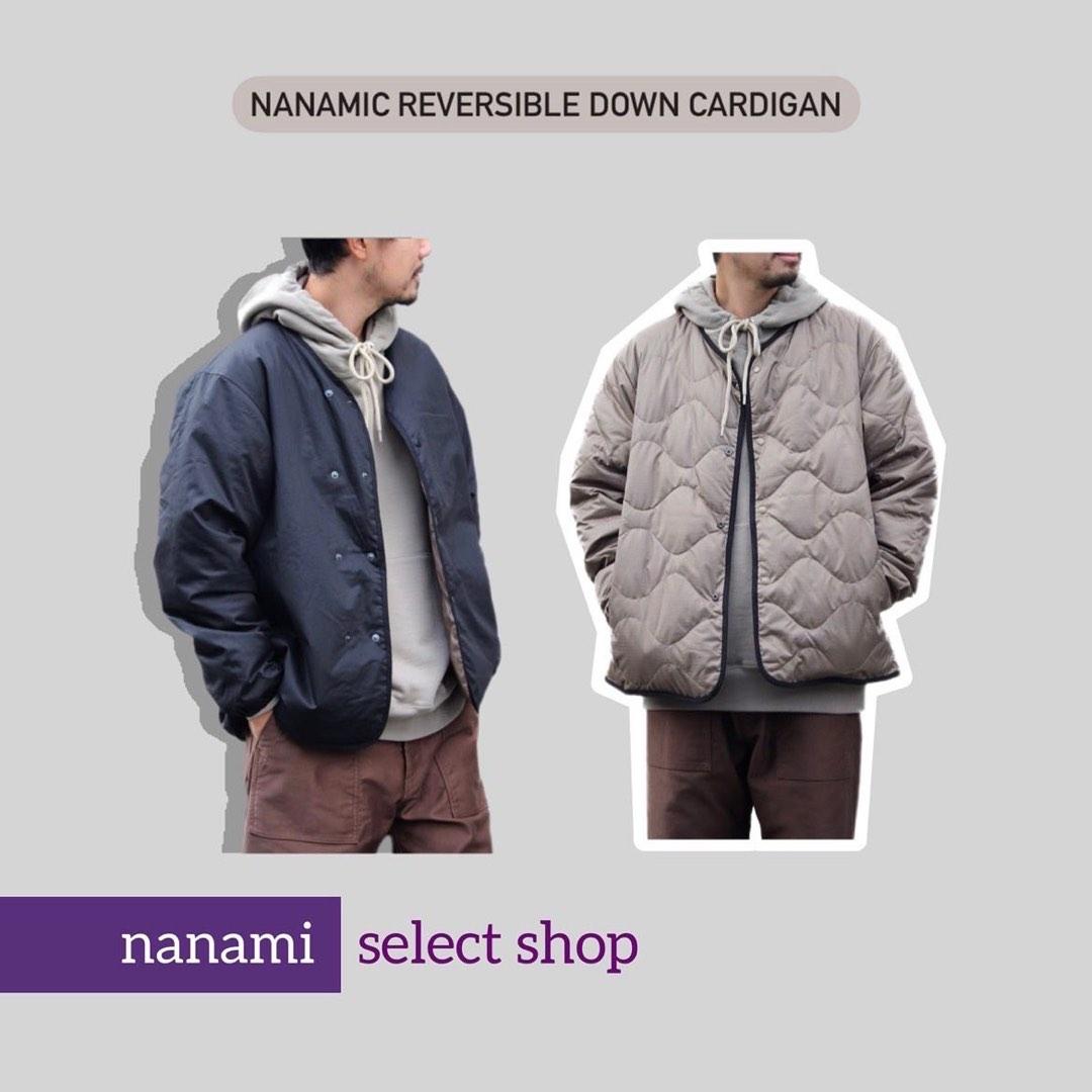 ○ nanamica Reversible Down Cardigan 雙面開襟外套, 他的時尚, 外套