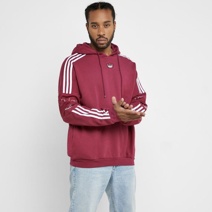 Team signature online trefoil hoodie