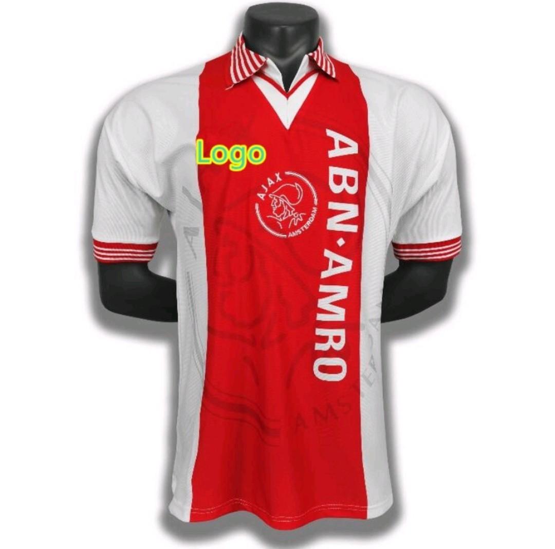 Zeehaven Portret onbetaald Ajax 94/95 Retro Replica Home Jersey, Sports Equipment, Sports & Games,  Racket & Ball Sports on Carousell