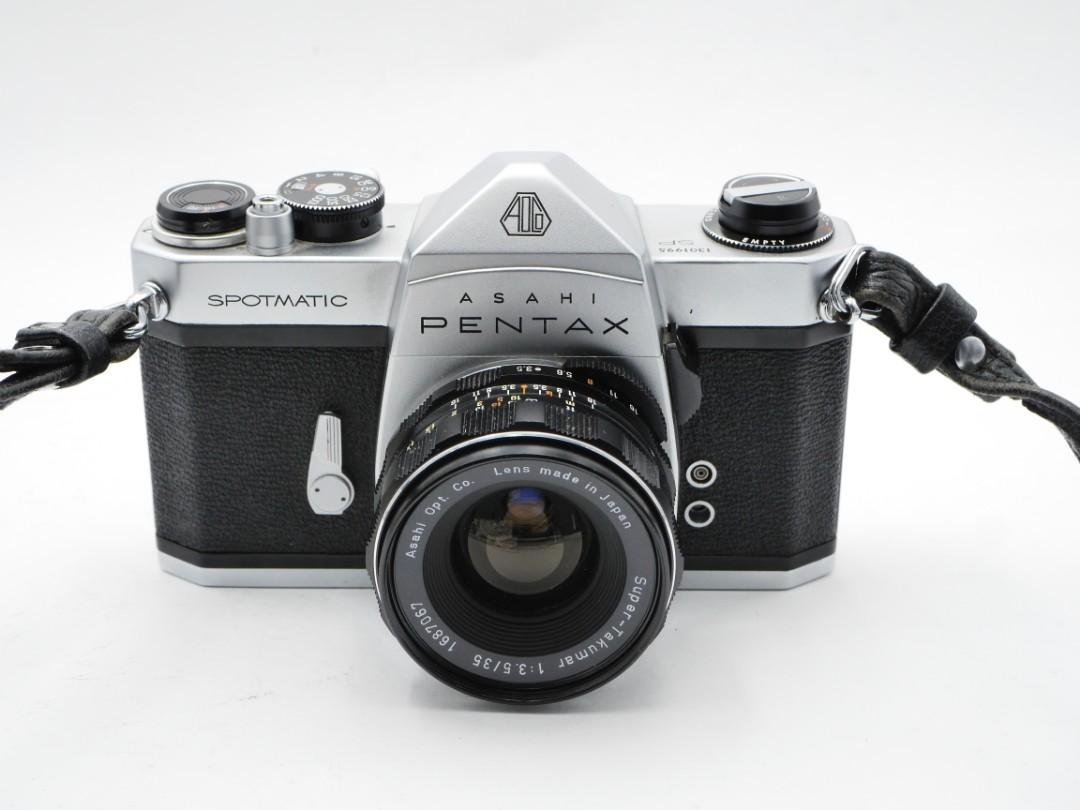 Asahi Pentax Spotmatic SP Film SLR + Super Takumar 35mm F3.5 lens