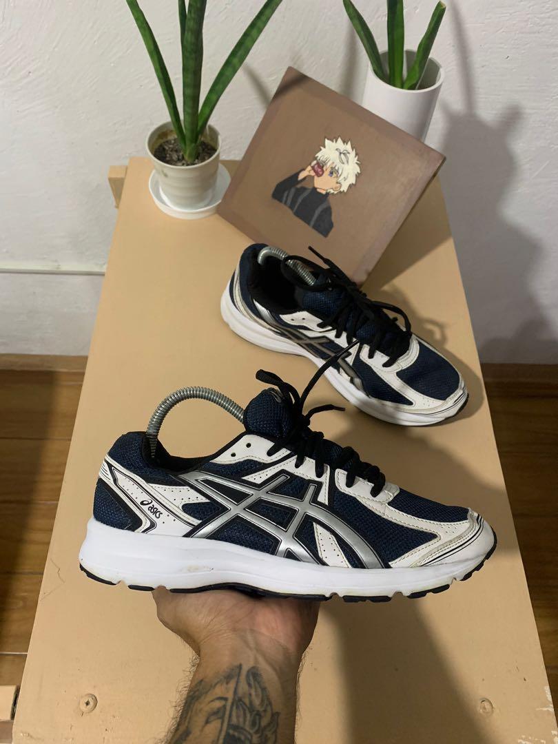 Asics jog 100 pure silver, Men's Fashion, Footwear, Sneakers on Carousell