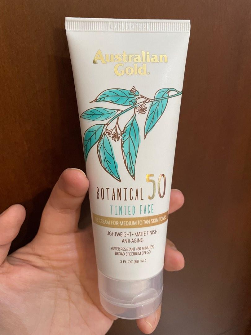 AUSTRALIAN GOLD BOTANICAL TINTED SPF 50 in shade Medium to Tan