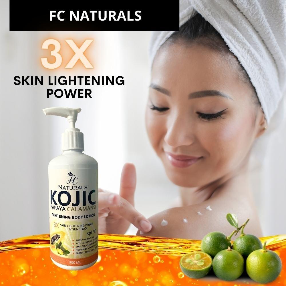 Authentic FC Naturals Kojic Papaya Calamansi Lotion, Beauty & Personal