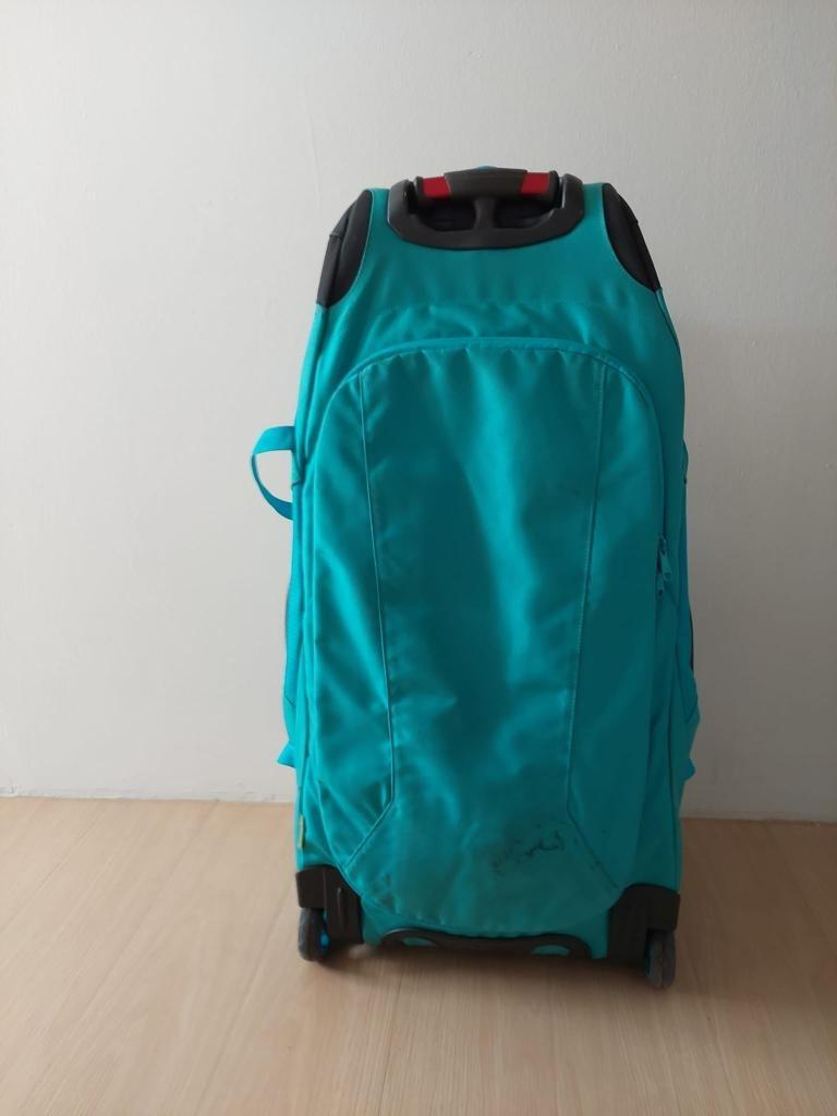 AUTHENTIC KATHMANDU HYBRID GLUON 70L TROLLEY BACKPACK ALMOST