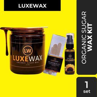 Authentic Luxewax Organic Sugar Wax Kit