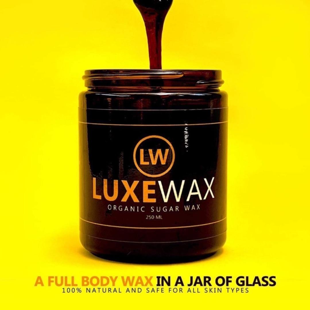 Authentic Luxewax Organic Sugar Wax Kit, Beauty & Personal Care, Bath